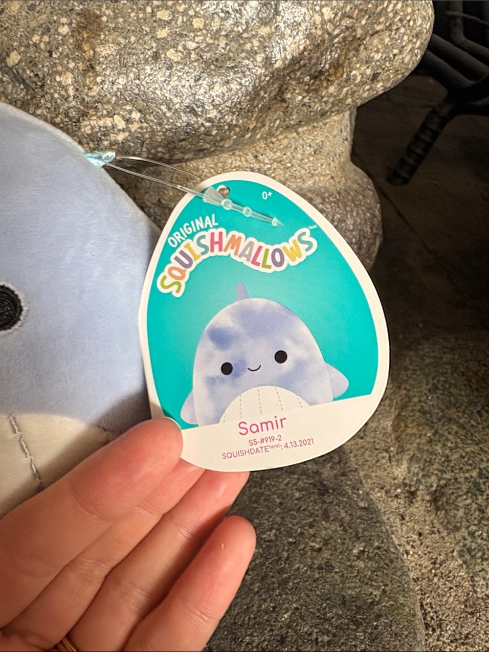 π³ NWT 5β Samir the Whale Squishmallow - Canadian Exclusive! - Picture 2 of 3